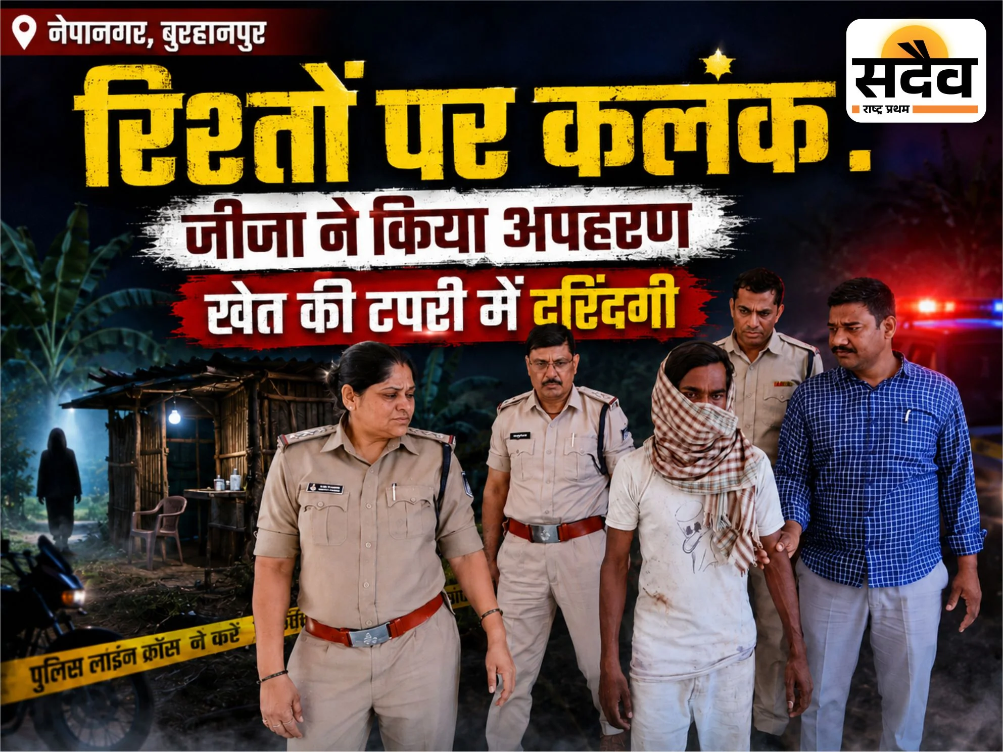 नेपानगर में नाबालिग साली से दुष्कर्म मामले में आरोपी जीजा गिरफ्तार