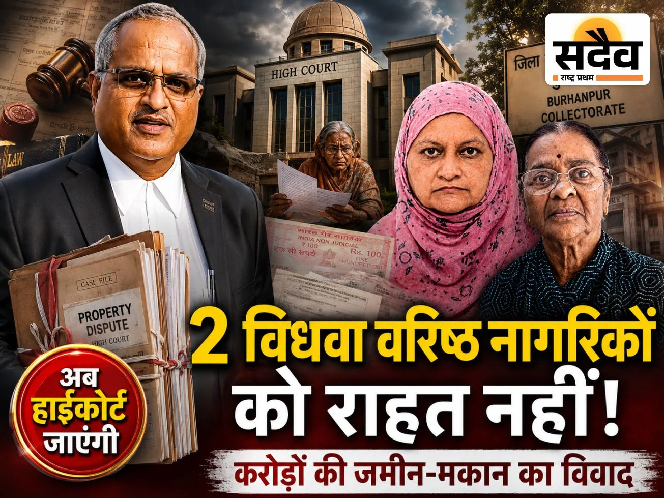 दो विधवा वरिष्ठ नागरिकों की अपील-दावा खारिज, अब हाईकोर्ट जाएंगी